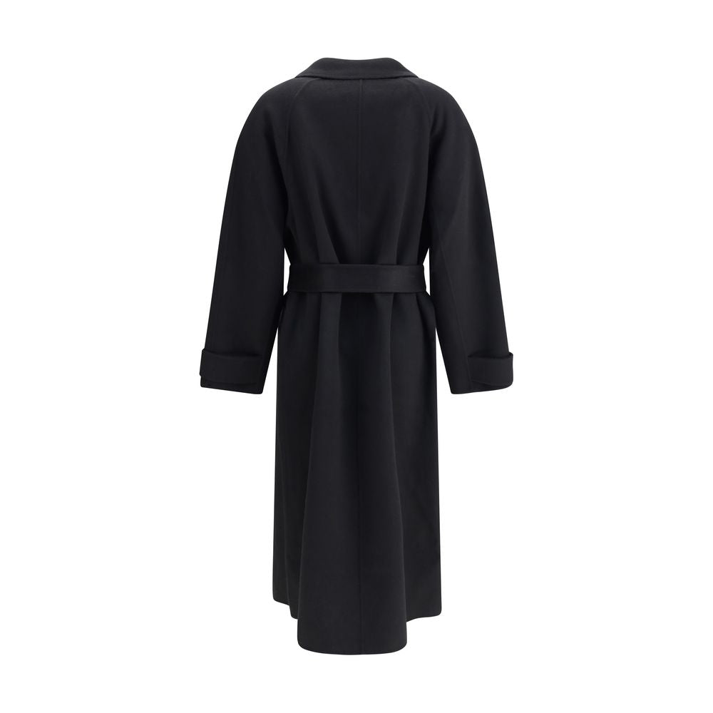 Manteau dynamis Studio double boutonnage noir