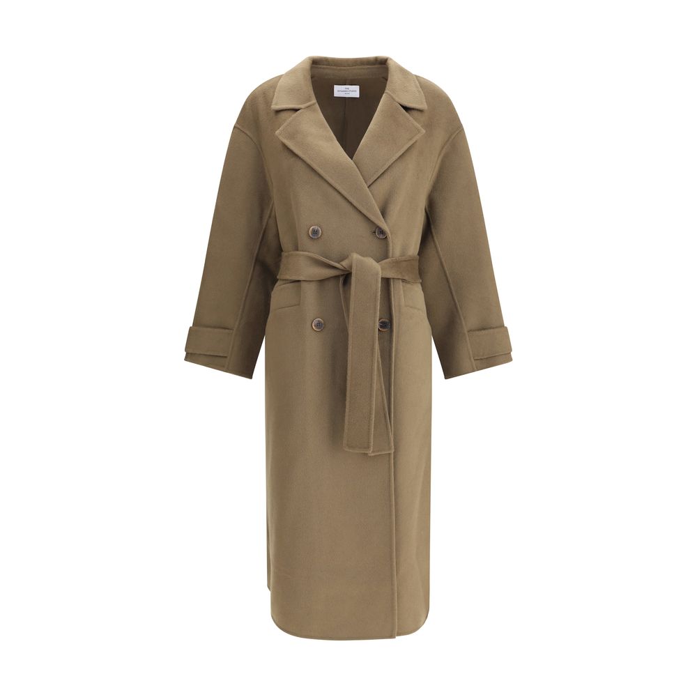 Manteau Dynamis Studio double boutonnage noir