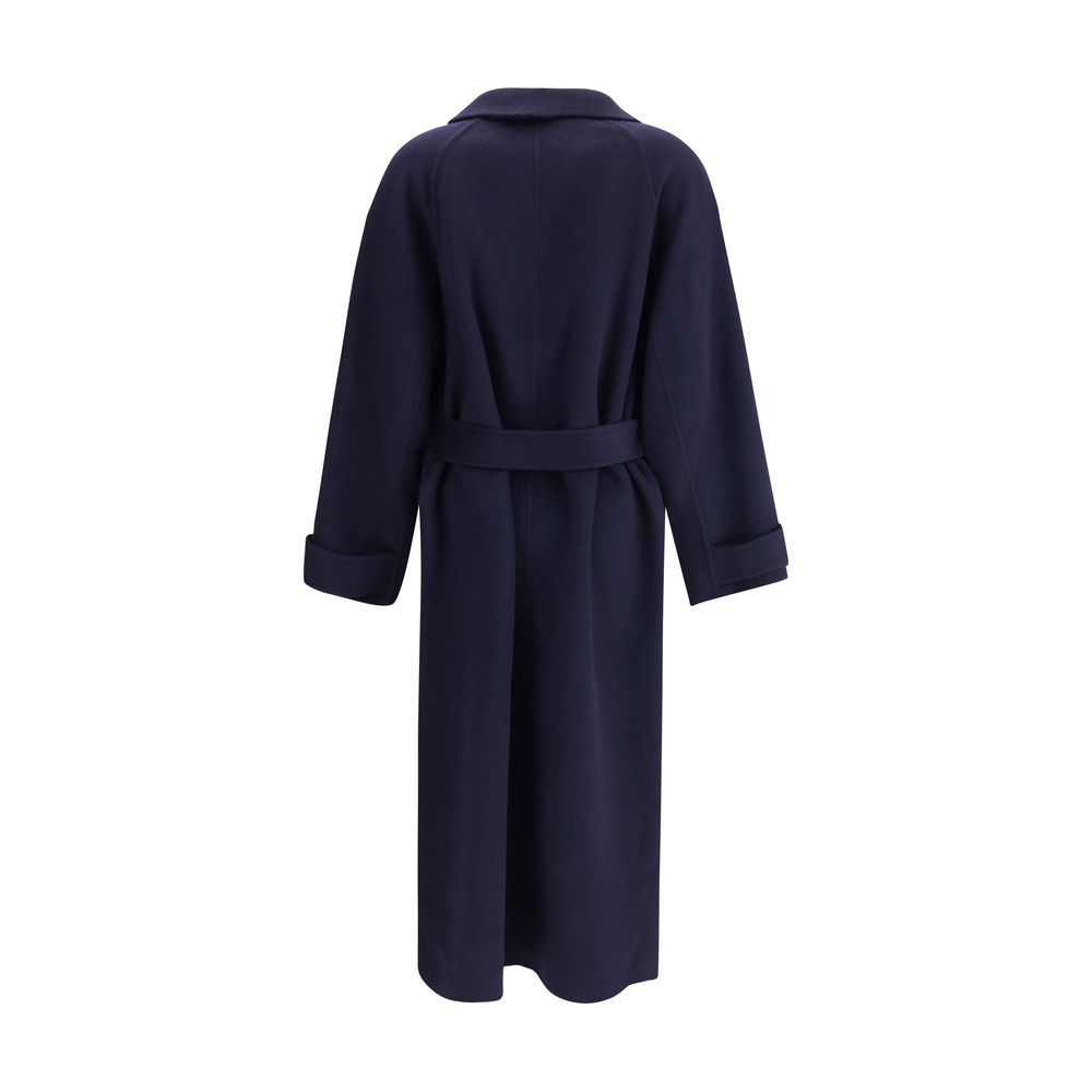 Manteau Dynamis Studio double boutonnage noir