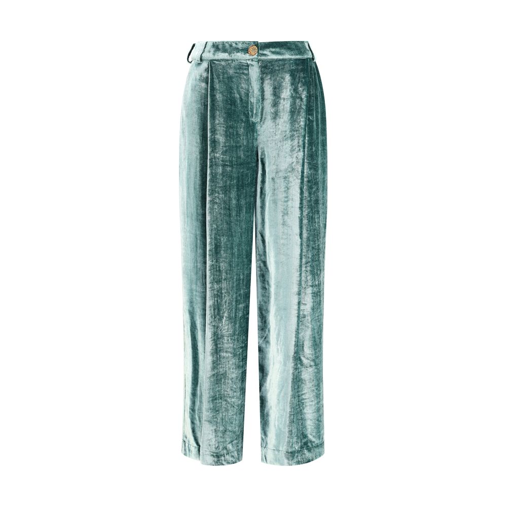 Pantalons Kristina Ti velours noirs