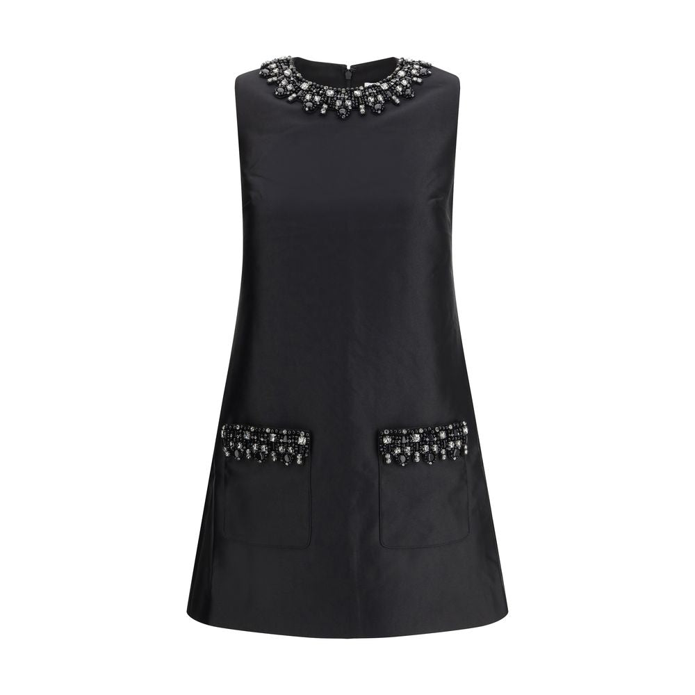 Robe Self-Portrait courte noire