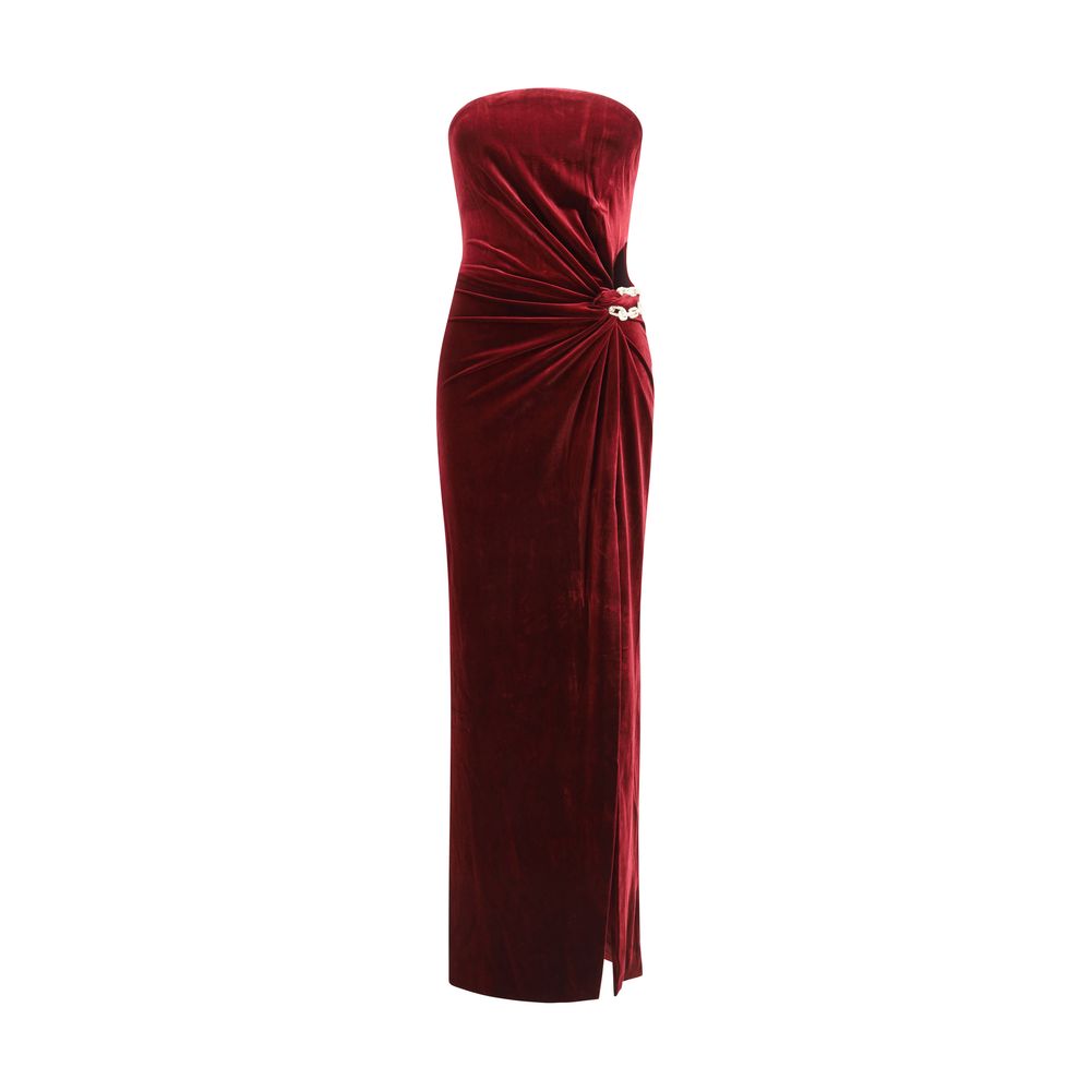 Robe Self-Portrait bandeau noire