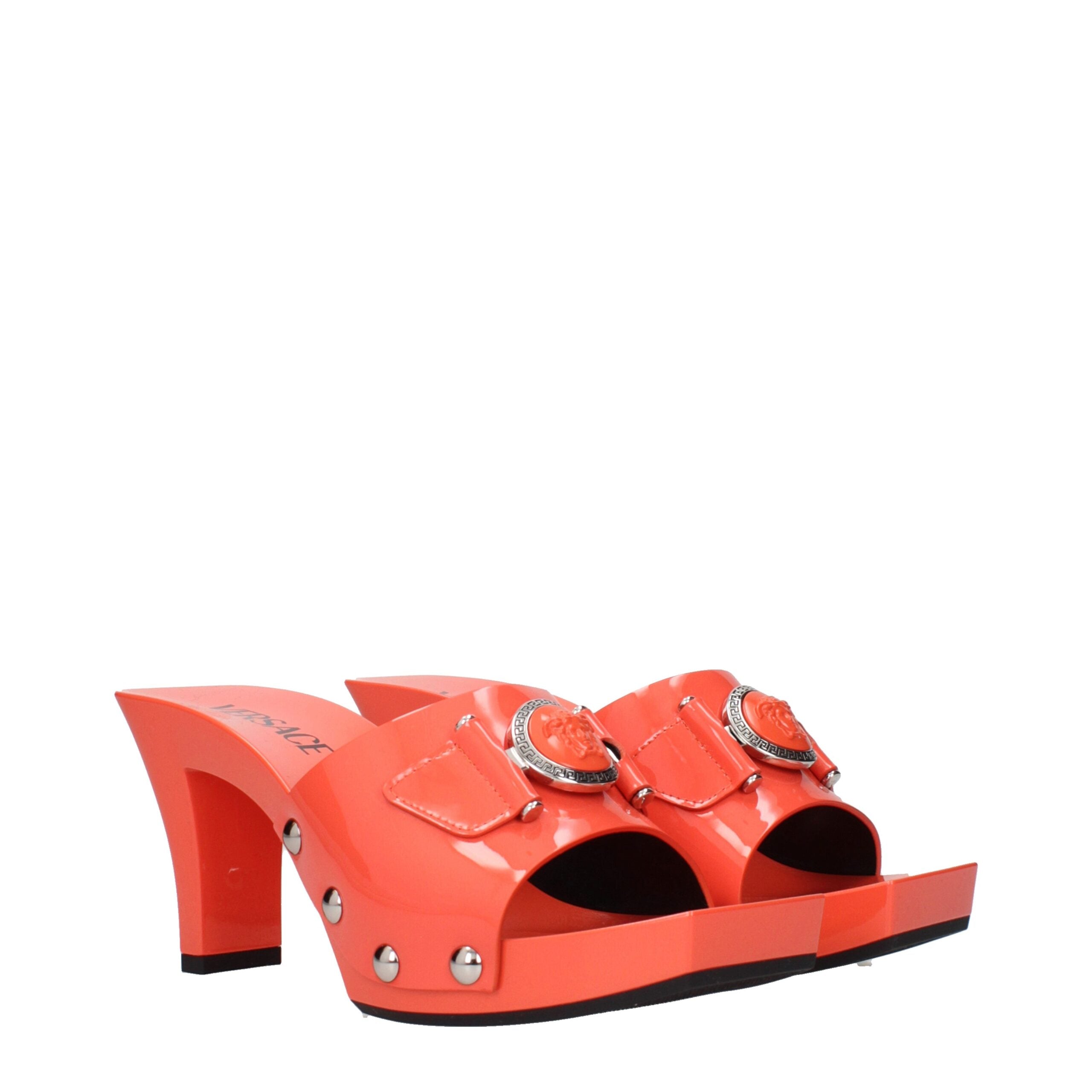 Sandales Versace orange