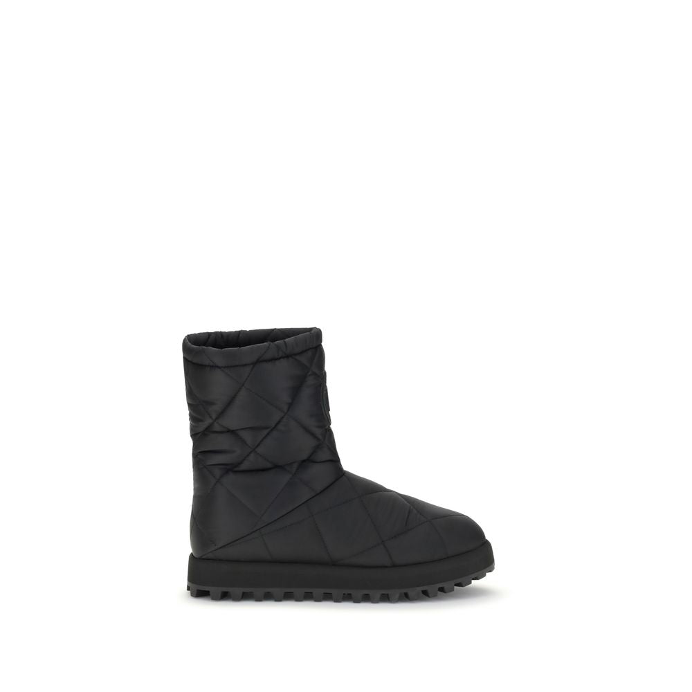 Bottines Dolce&Gabbana quiltées noires