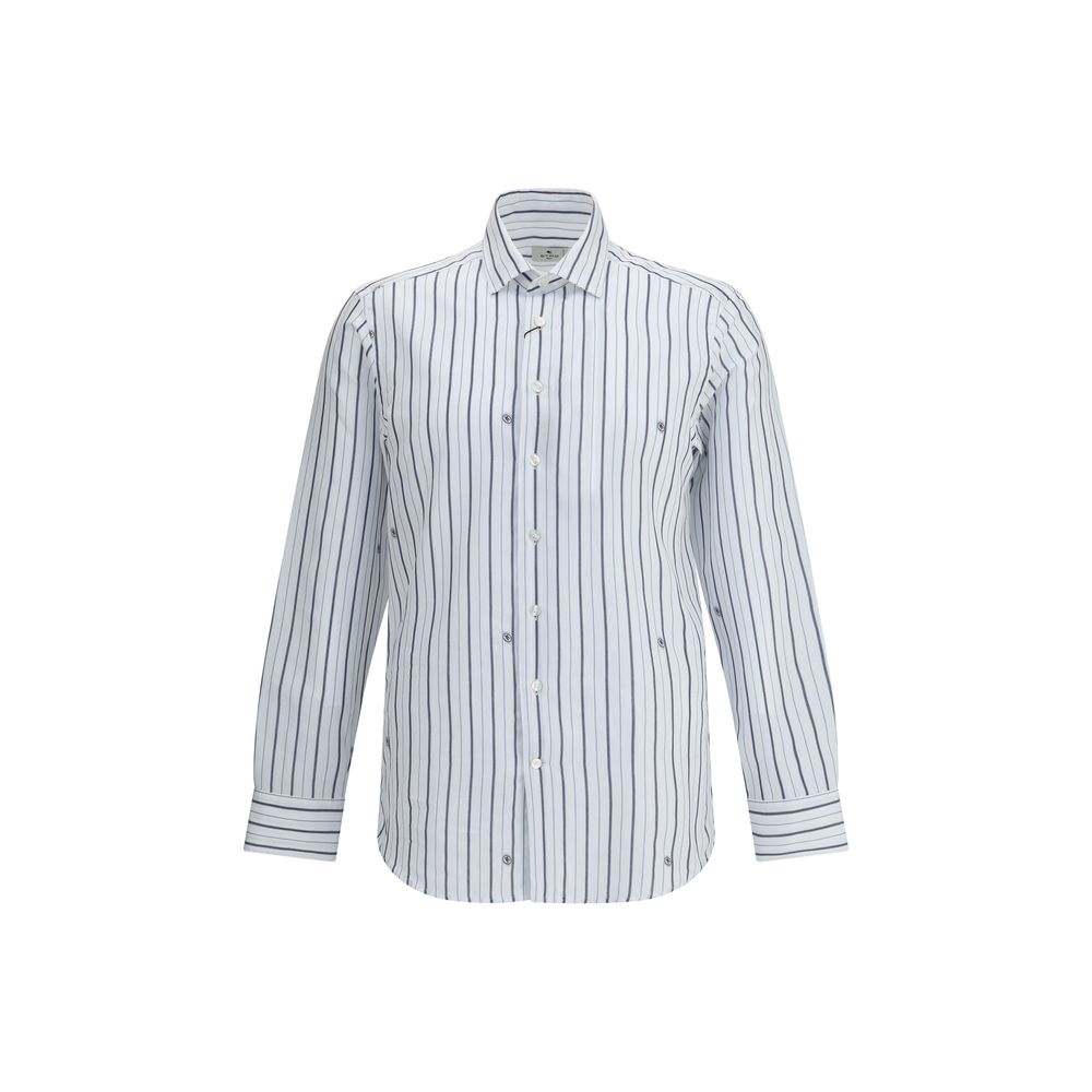 Chemise Etro rayée avec Pegasus multicolore