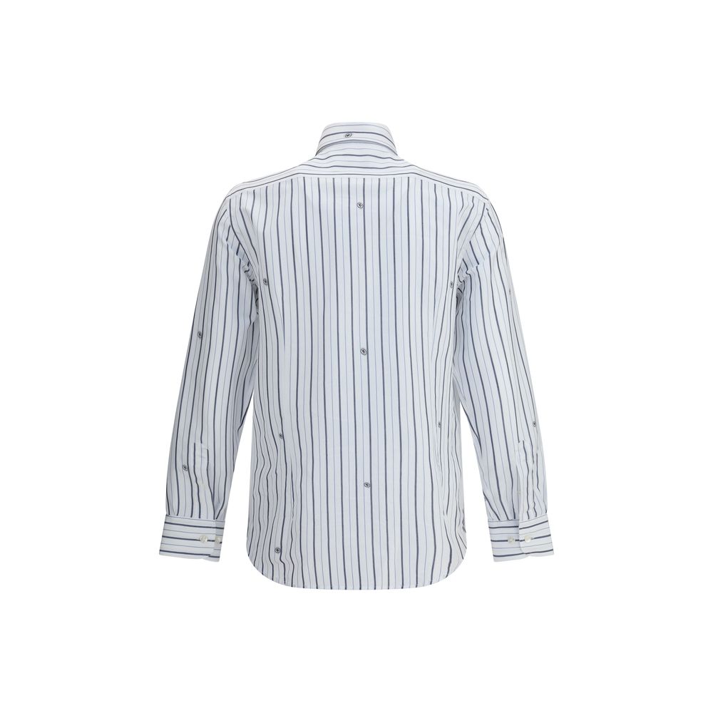 Chemise Etro rayée avec Pegasus multicolore