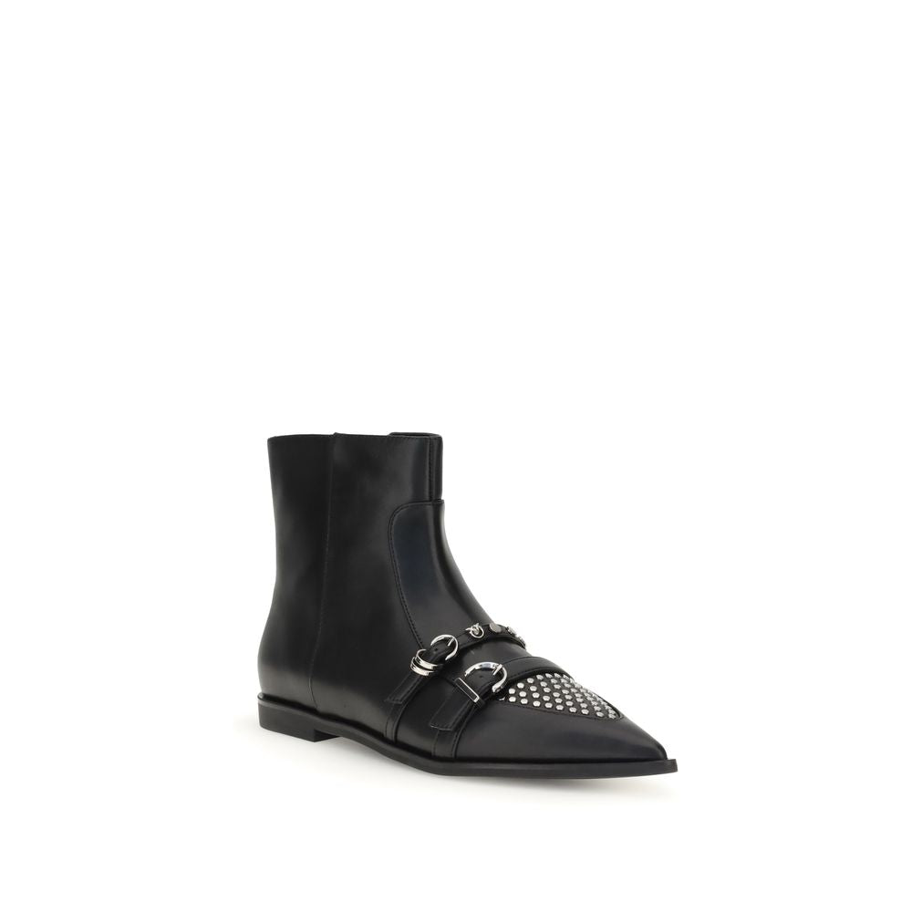 Bottines Pinko à studs noires