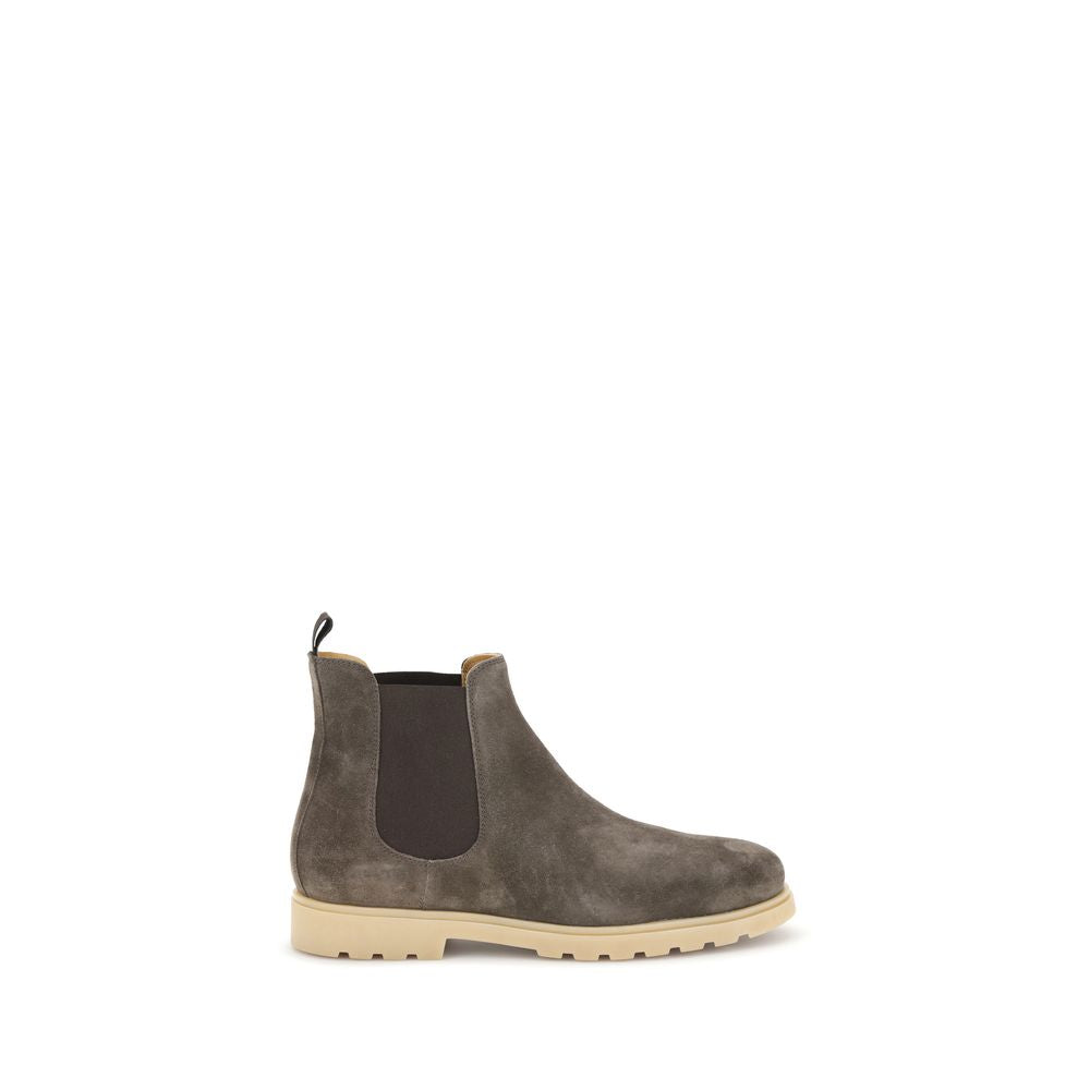 Bottines Kiton Chelsea noires