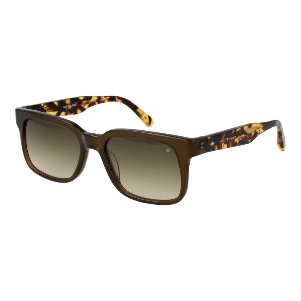 Lunettes de soleil Brown rectangulaires marron