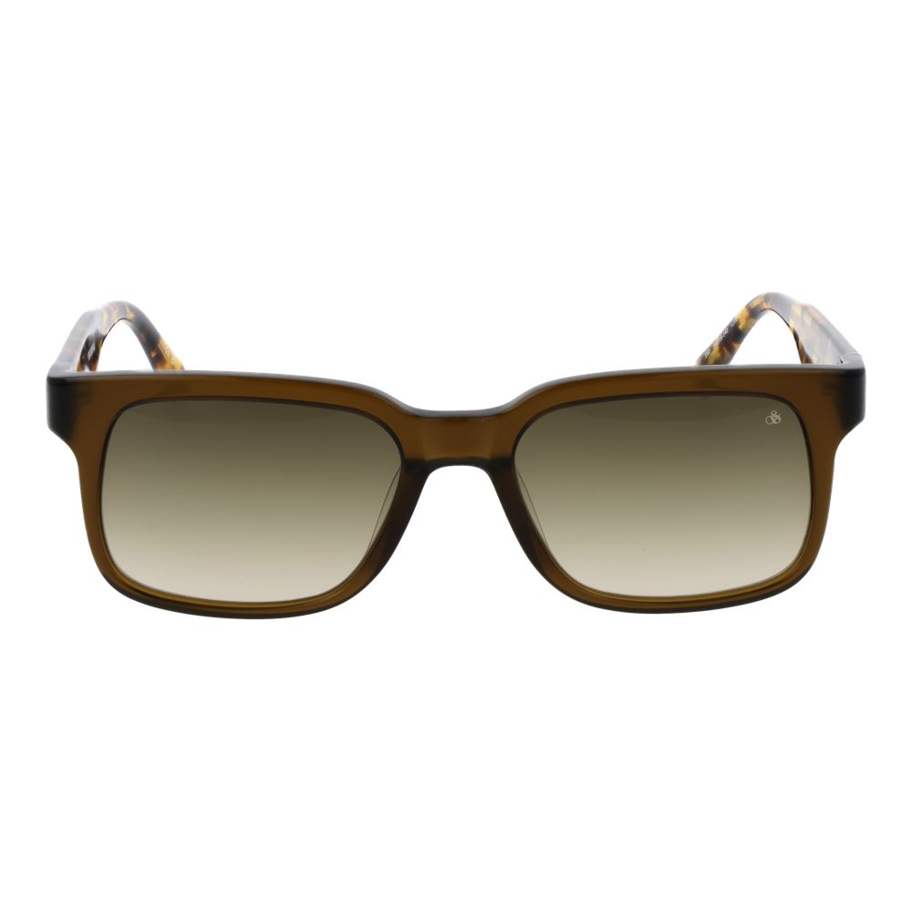 Lunettes de soleil Brown rectangulaires marron