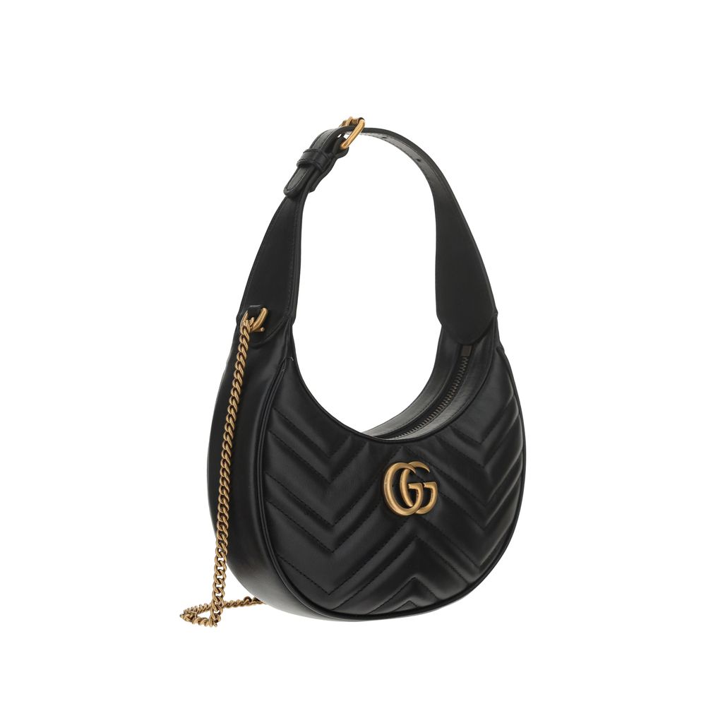 Sac à main Gucci GG Marmont noir