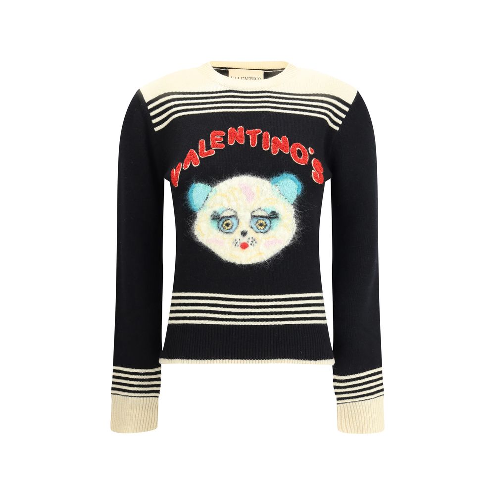 Pull Valentino Le Chat De La Maison gris