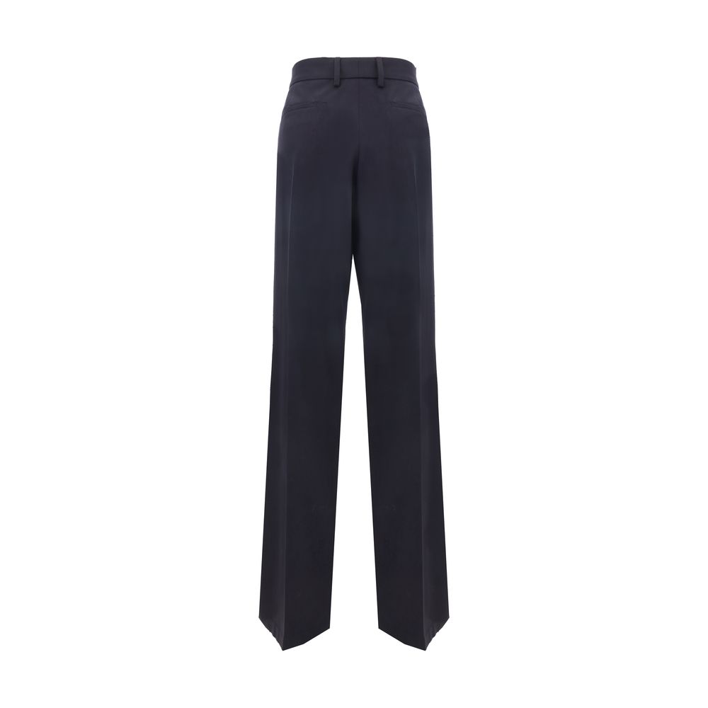 Pantalons Prada avec bijou vert