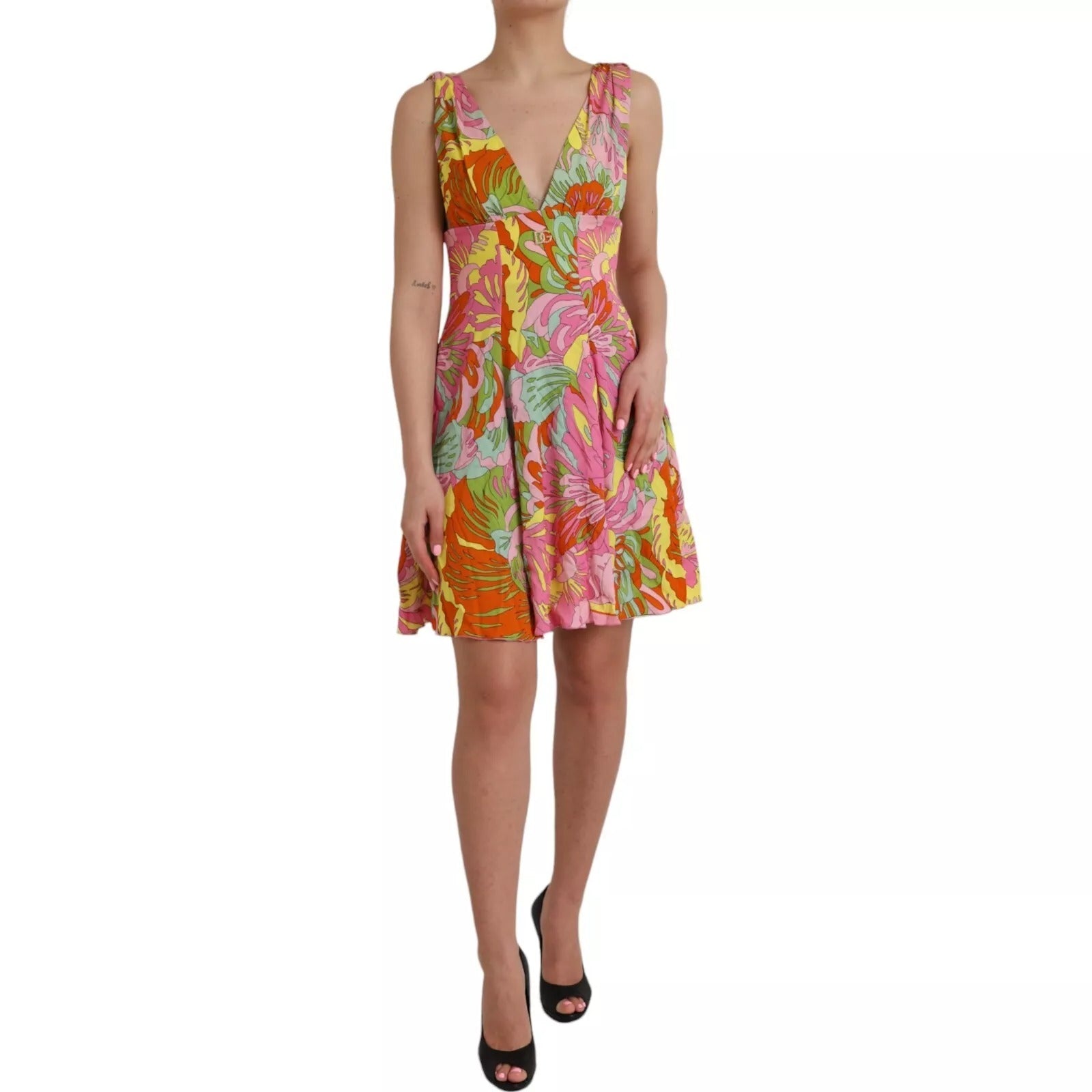 Robe mini Dolce & Gabbana multicolore