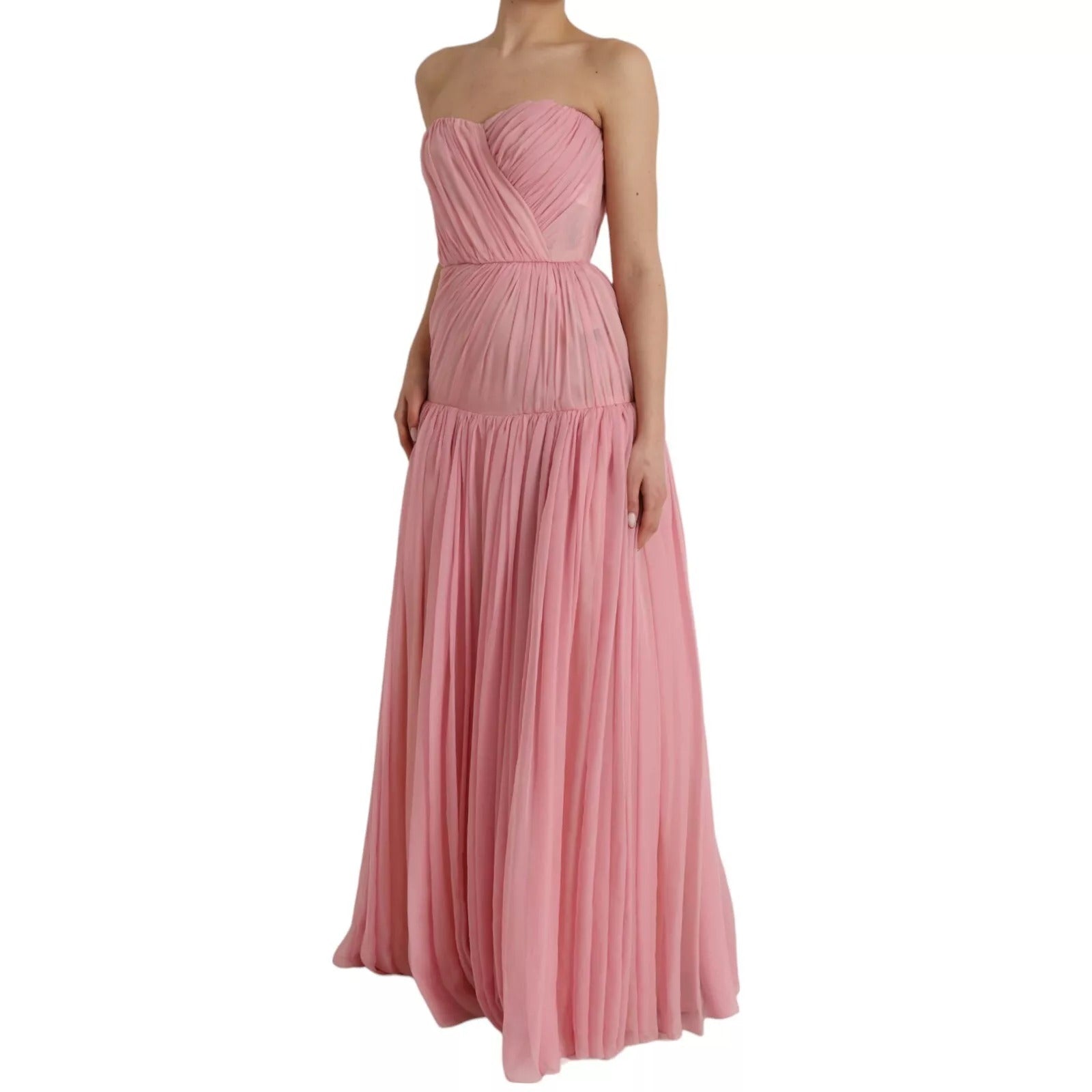 Robe Dolce & Gabbana A-line rose