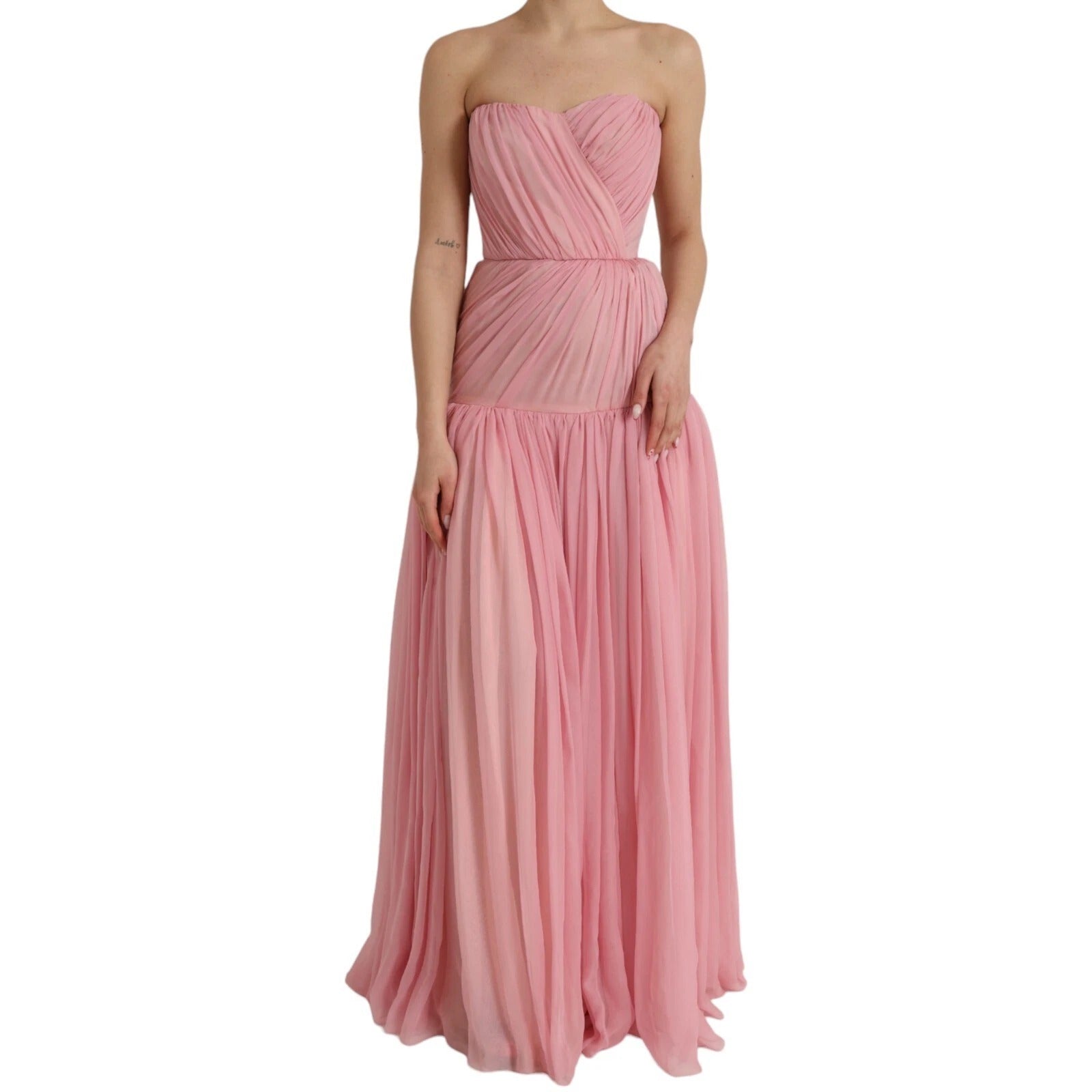Robe Dolce & Gabbana A-line rose