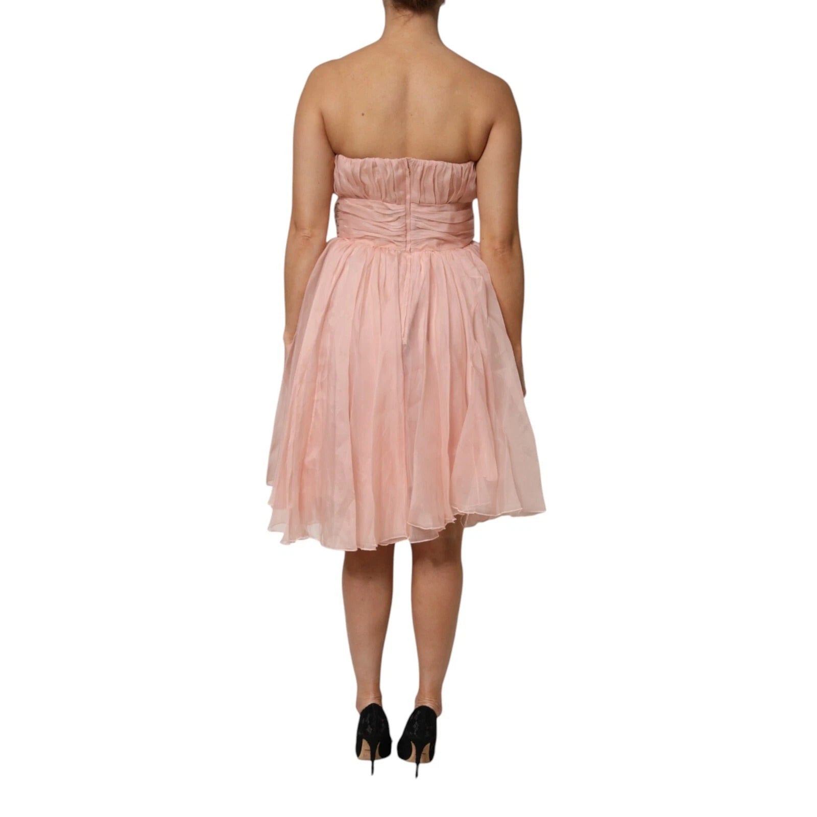Robe midi Dolce & Gabbana rose