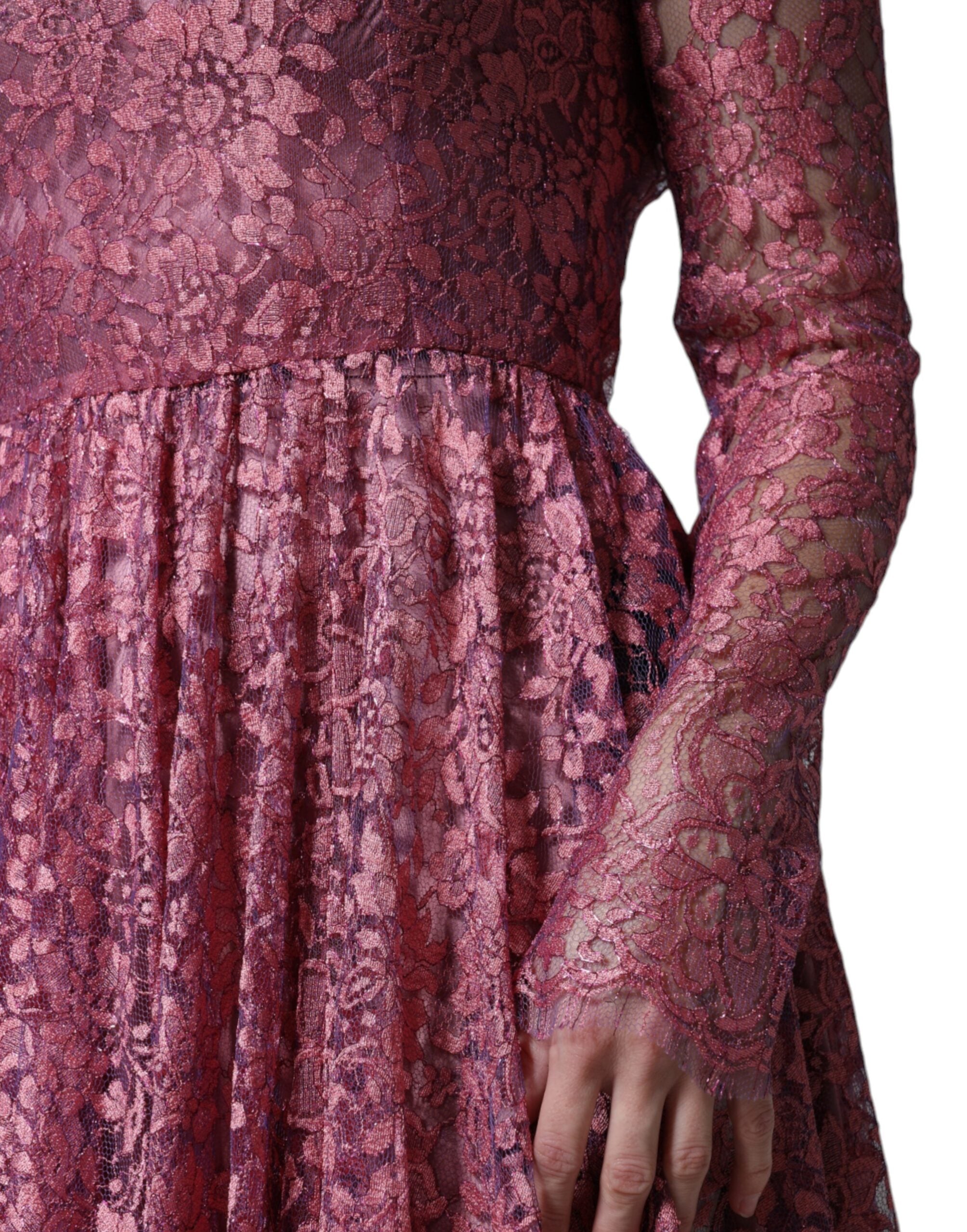 Robe Dolce & Gabbana midi rose