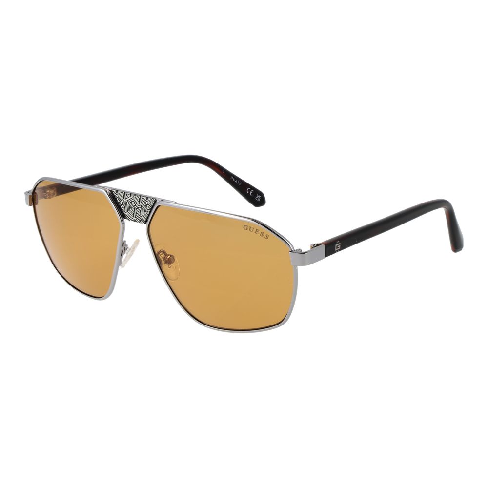 Lunettes Silver Men Aviator argentées