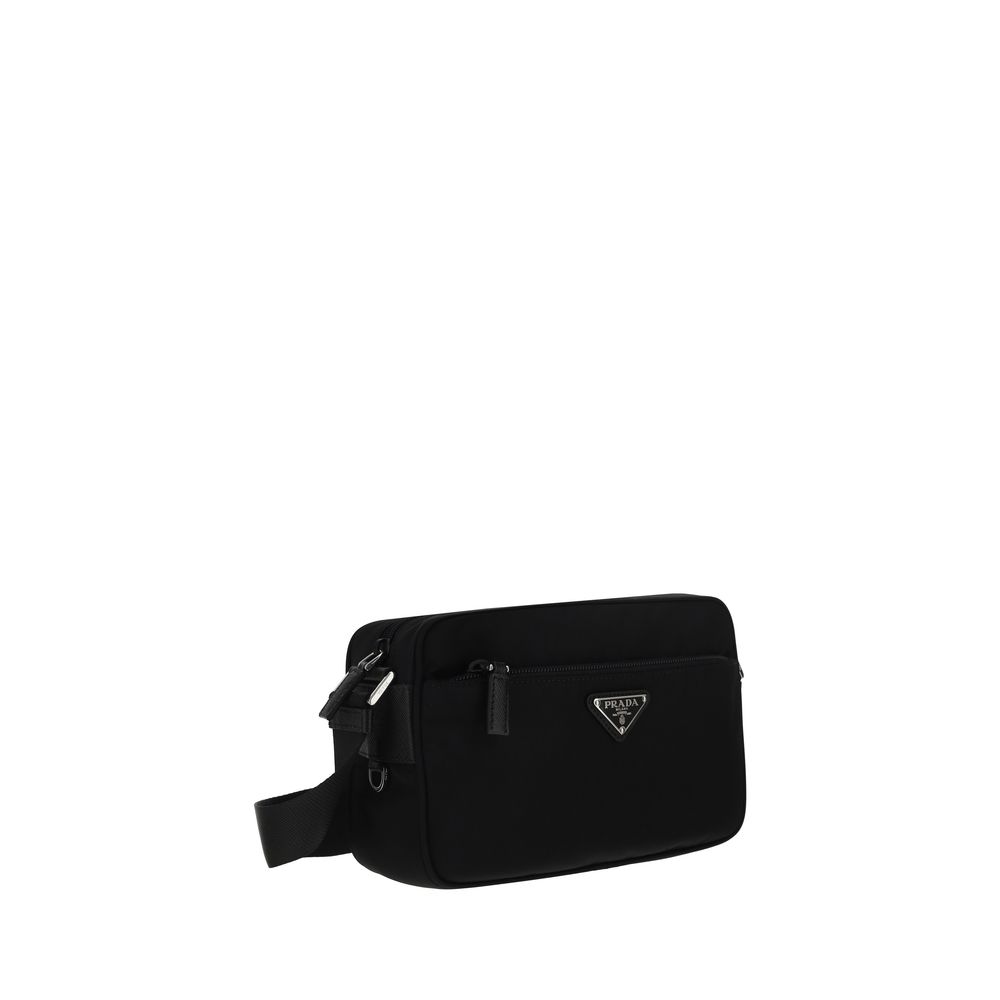 Sac à bandoulière Prada Re-Nylon noir