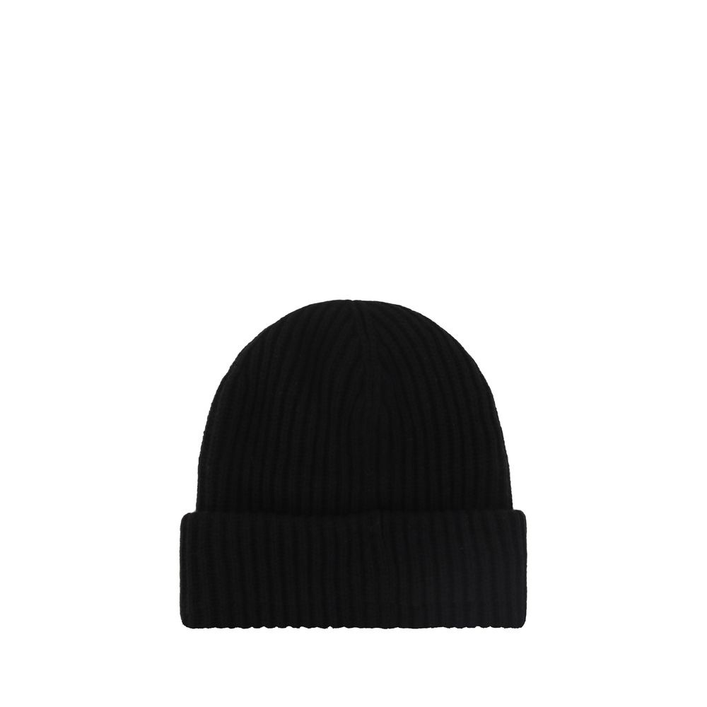 Bonnet Ganni en laine beige