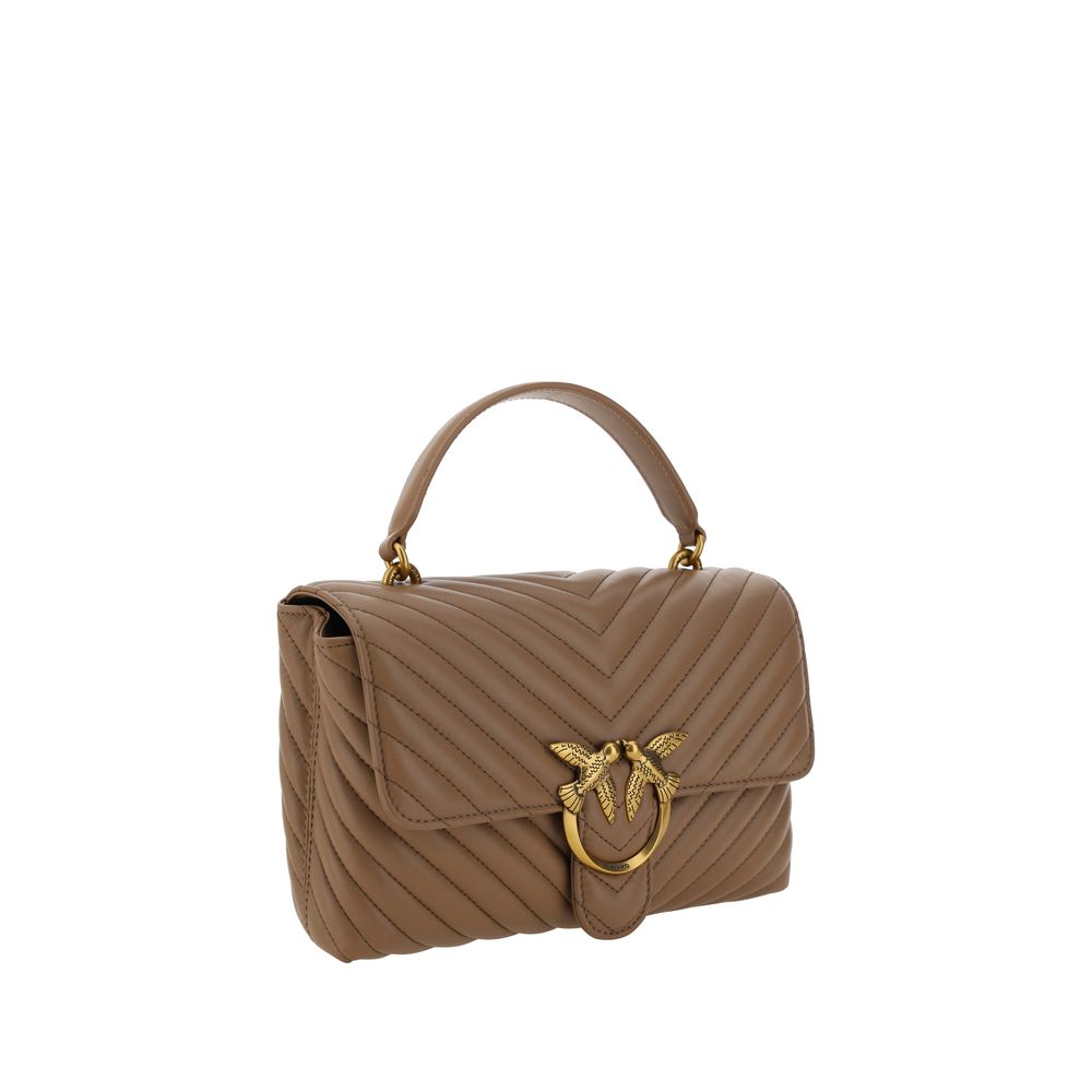 Sac PINKO Love Lady brun