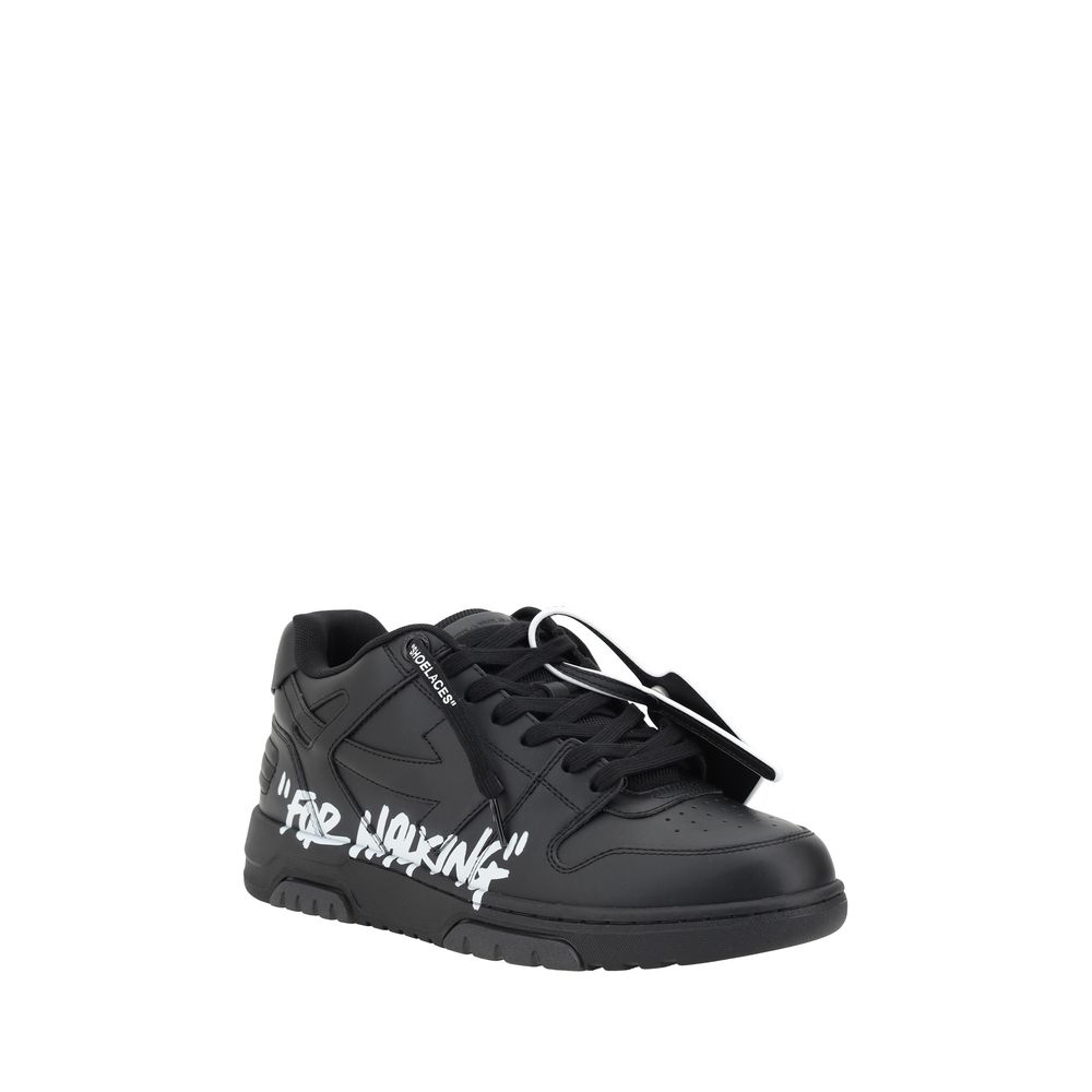 Baskets Off-White Out Of Office blanches