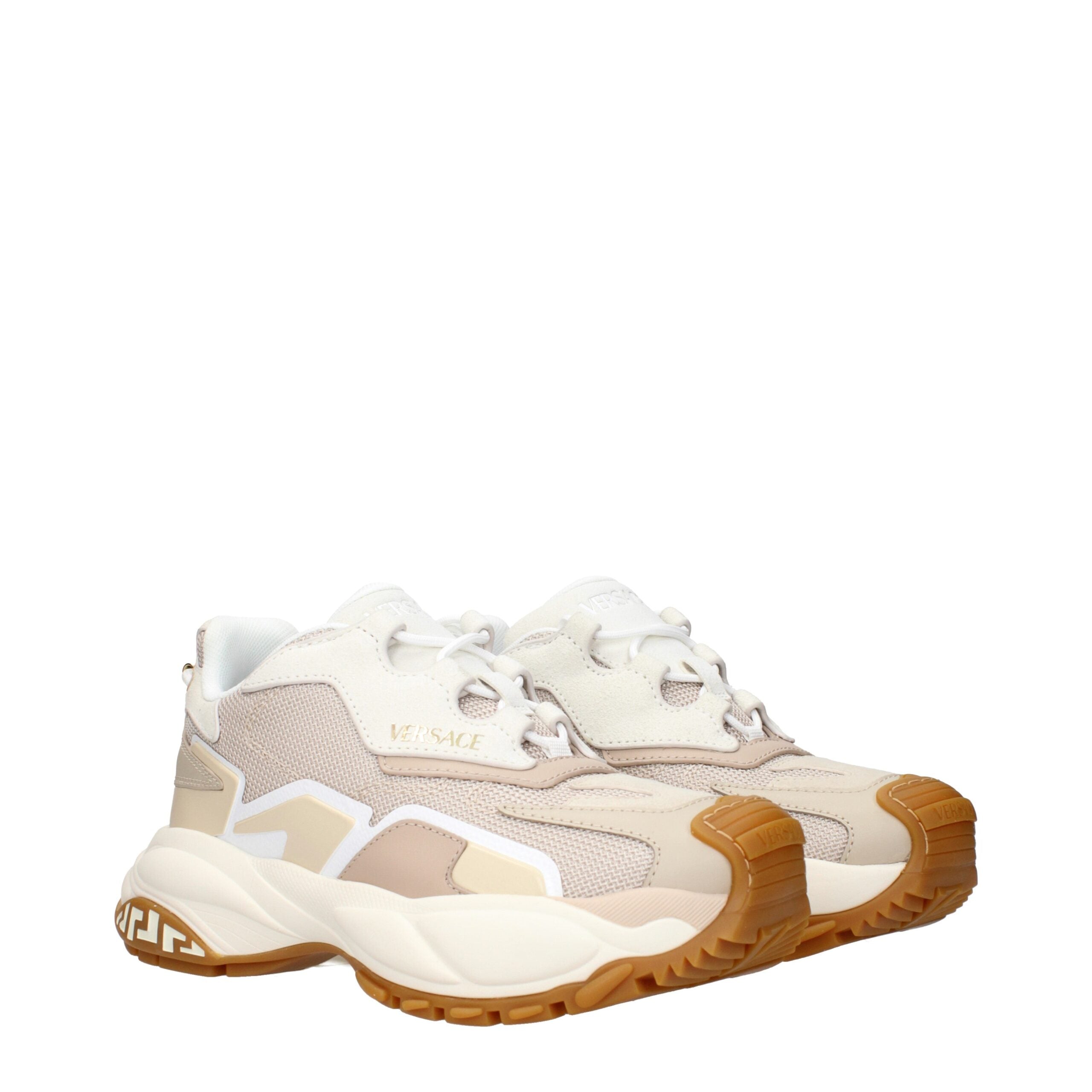 Baskets Versace Chunky beiges