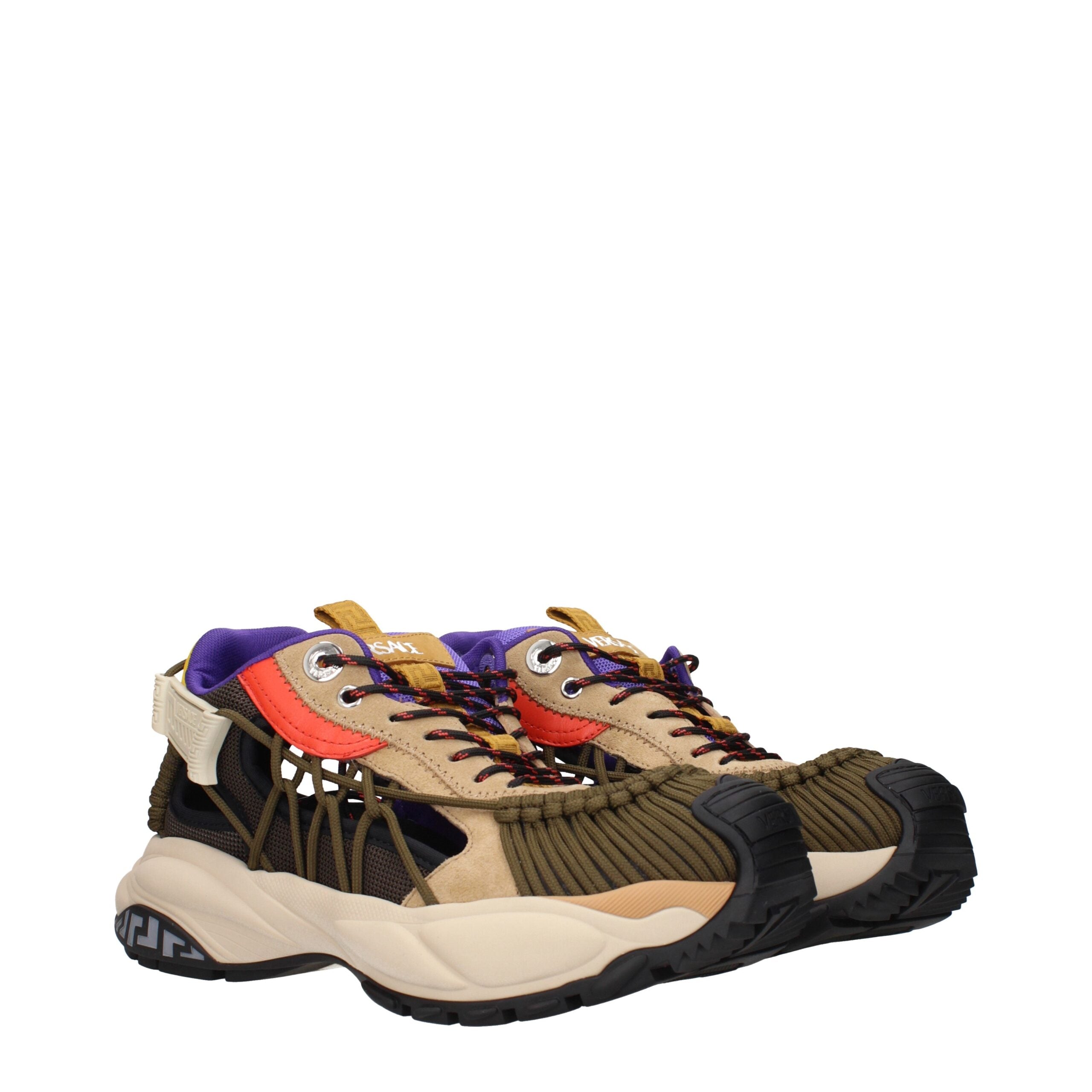 Baskets Versace beiges