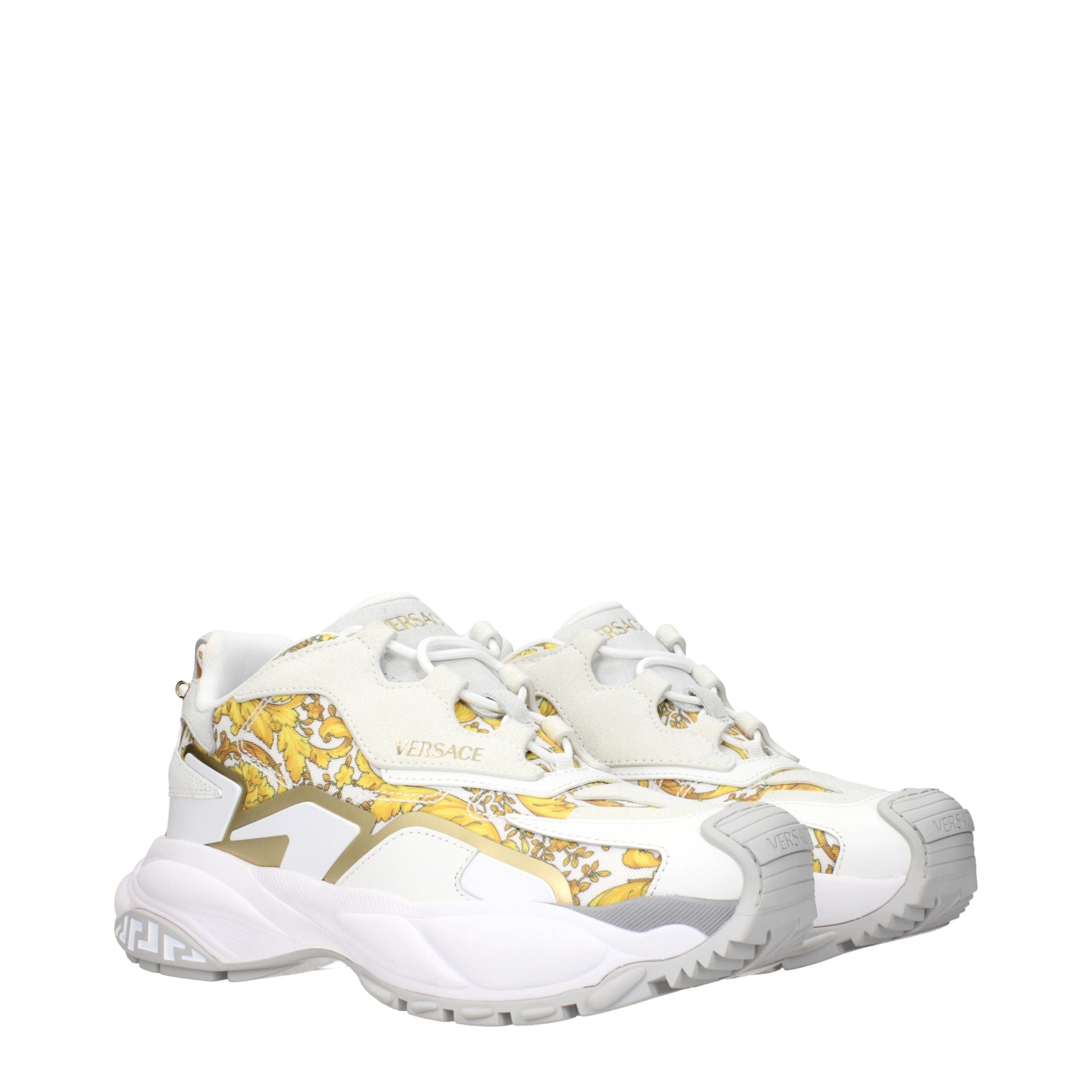 Baskets Versace Low Tops dorées