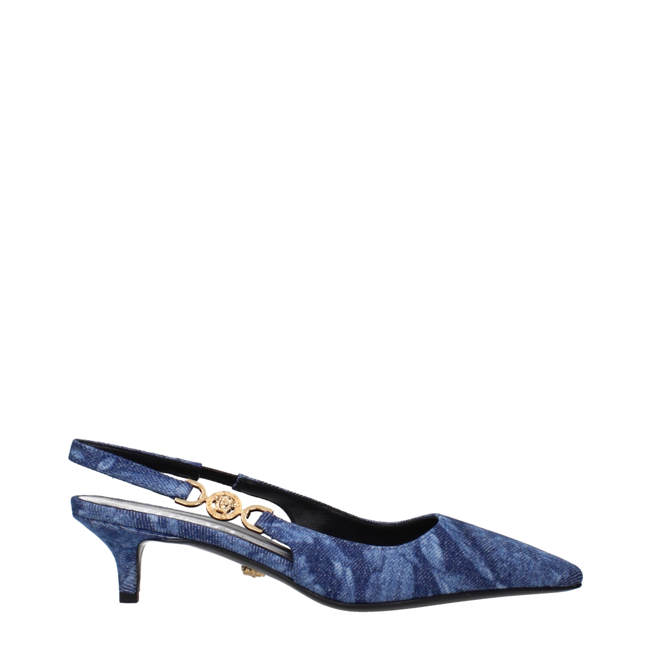 Sandales Versace 10125791A100191D06V bleues