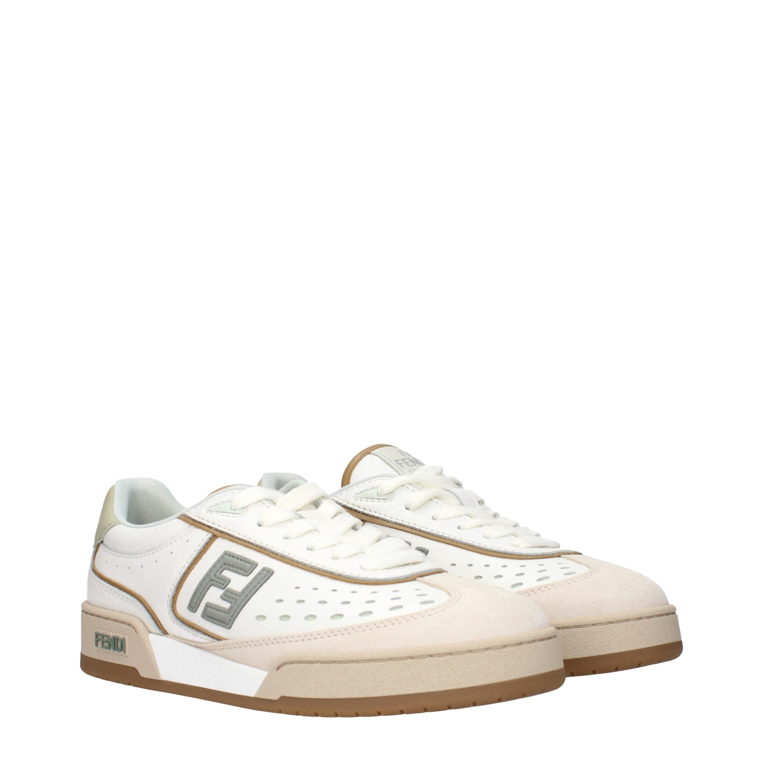 Baskets Fendi Low Tops blanches