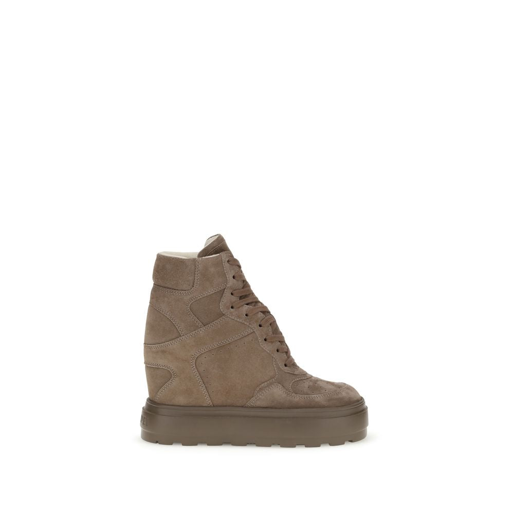 Baskets Casadei Wedge beiges
