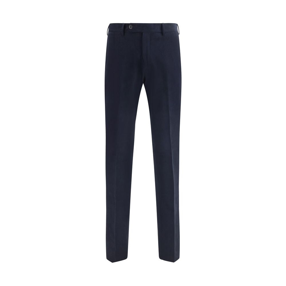 Pantalons Germano en velours cotelé gris