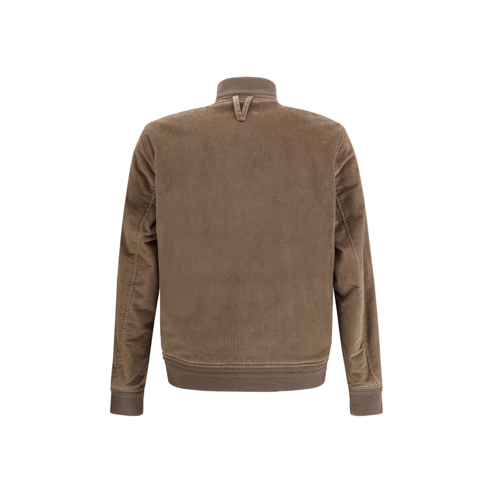 Veste Valstar en corduroy marron