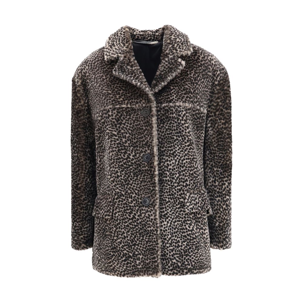 Veste Salvatore Santoro à pois beige