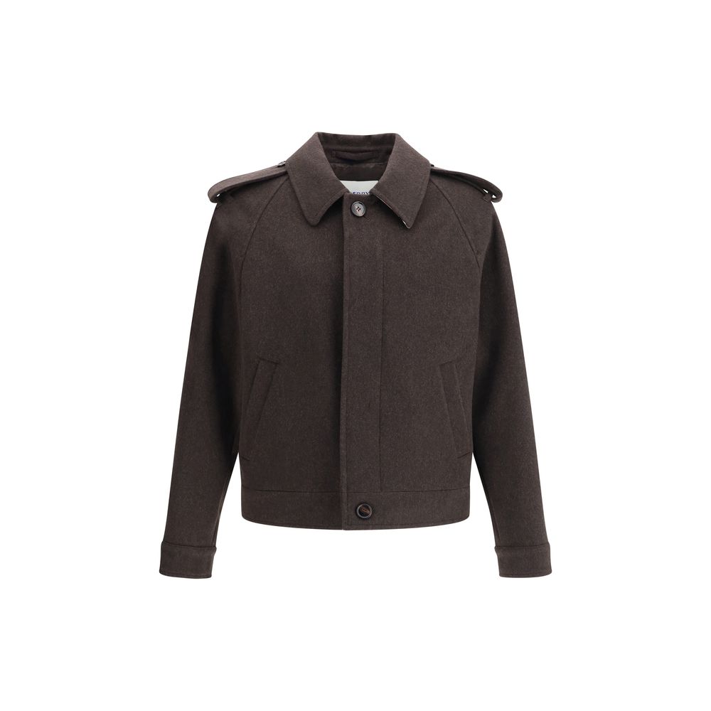 Veste Burberry en cachemire grise