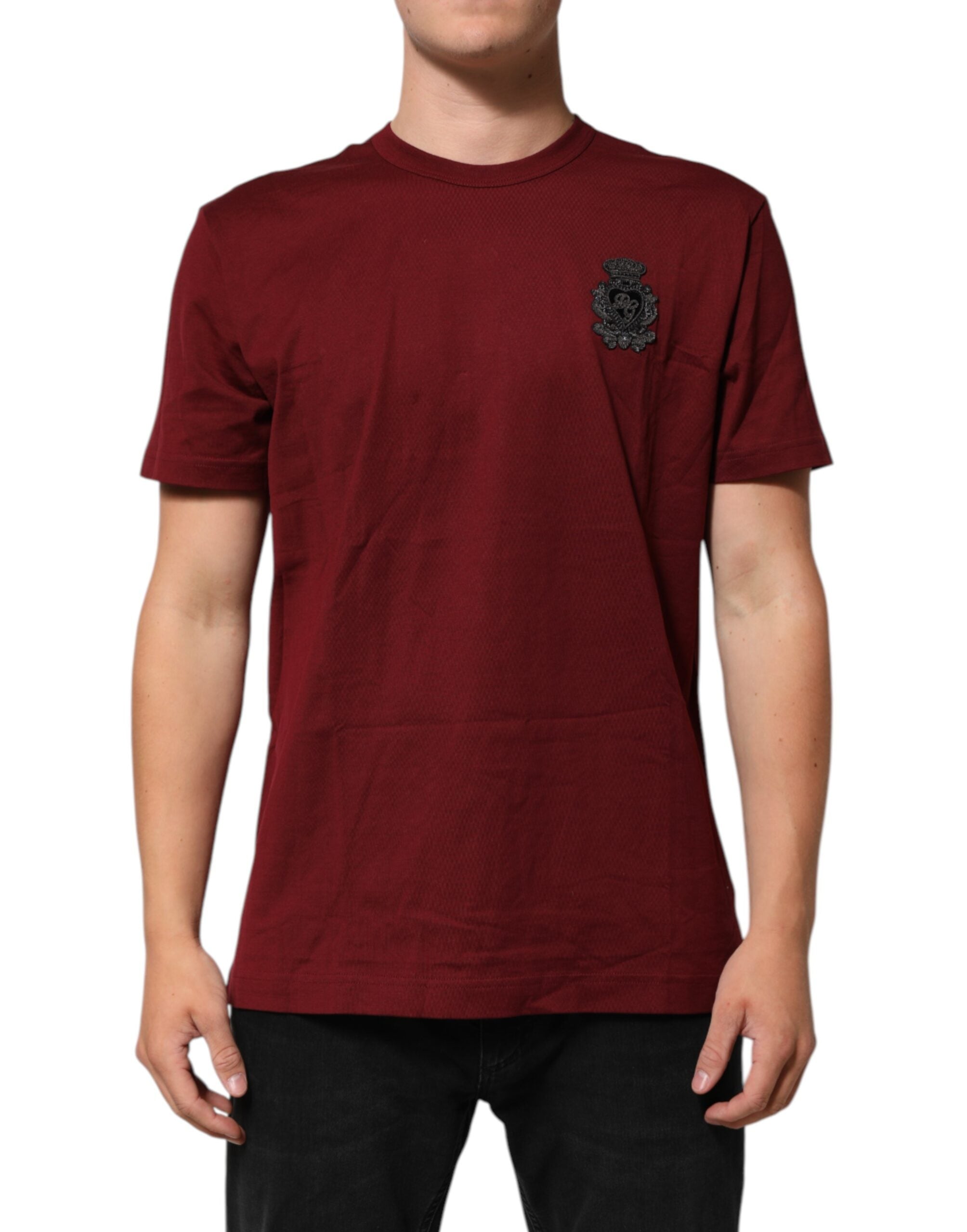 T-shirt Dolce & Gabbana Bordeaux rouge