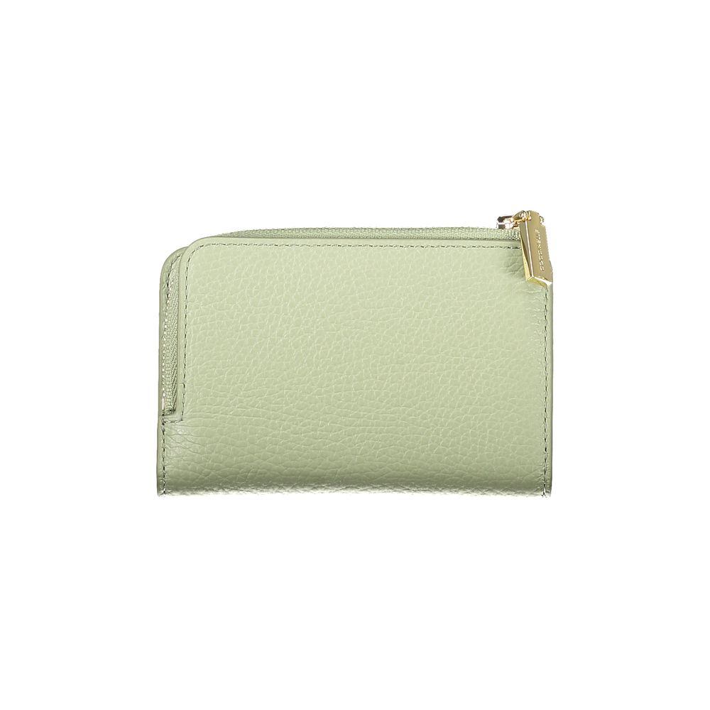 Portefeuille Coccinelle Metallic Soft vert