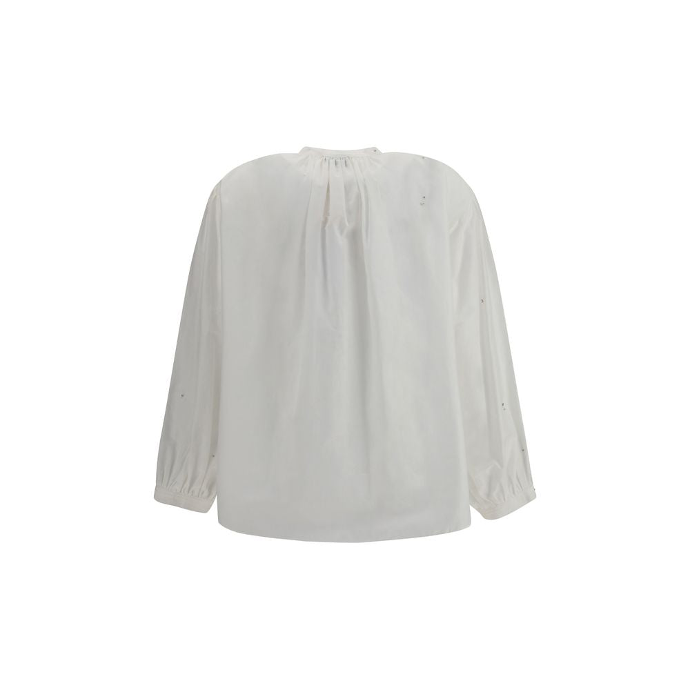 Chemise forte_forte Dragonfly blanche