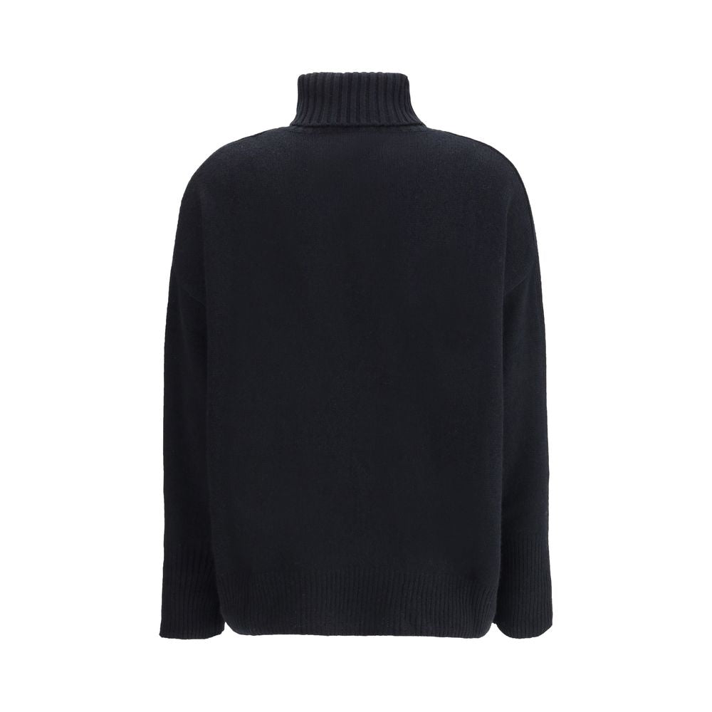 Pull Allude turtleneck gris