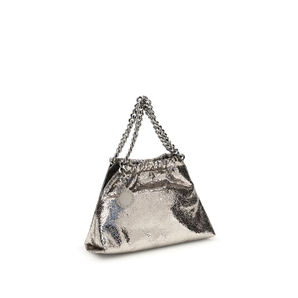Sac à bandoulière Stella McCartney Falabella argenté