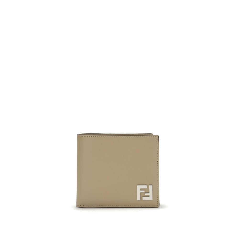 Portefeuille Fendi bifold beige