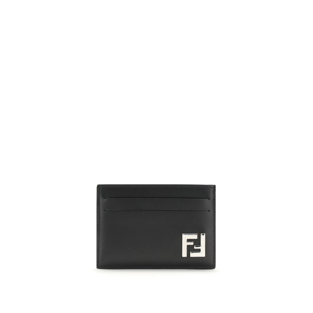 Porte-cartes Fendi Slim Squared noir