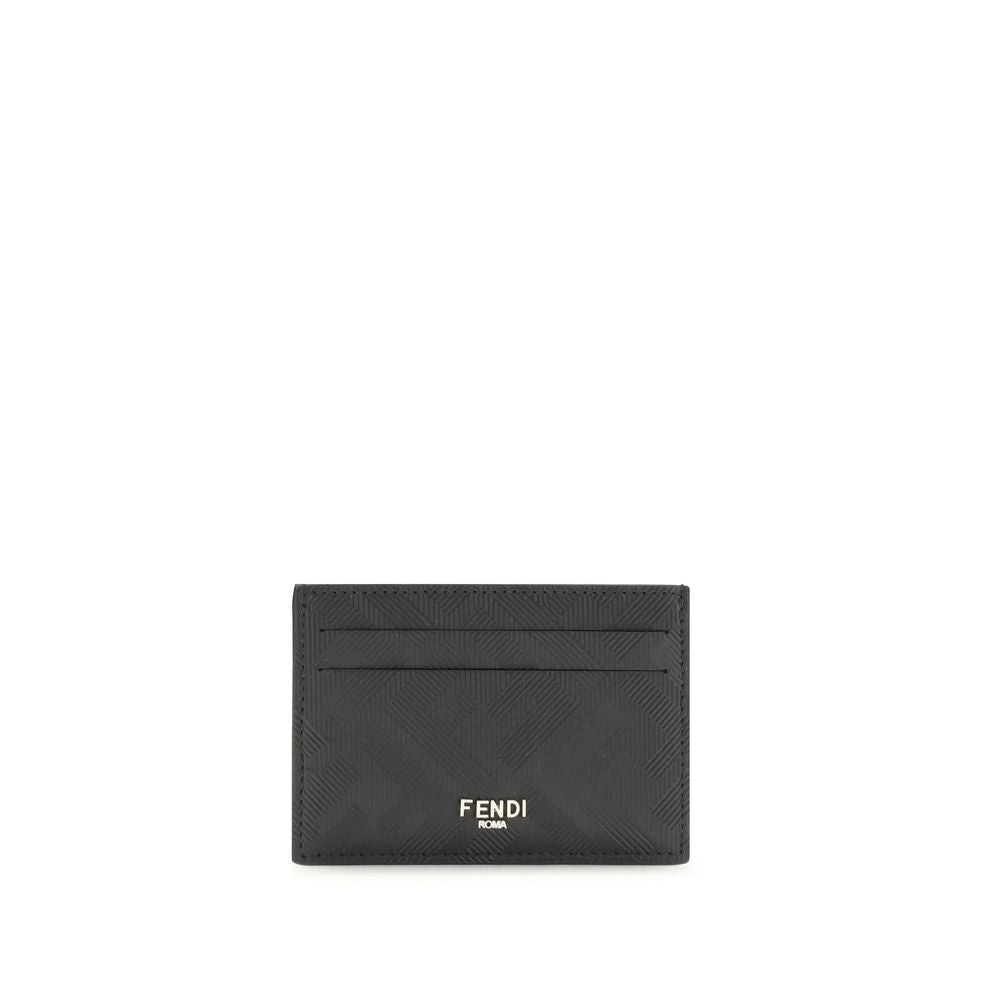 Porte-cartes Fendi Slim Shadow noir