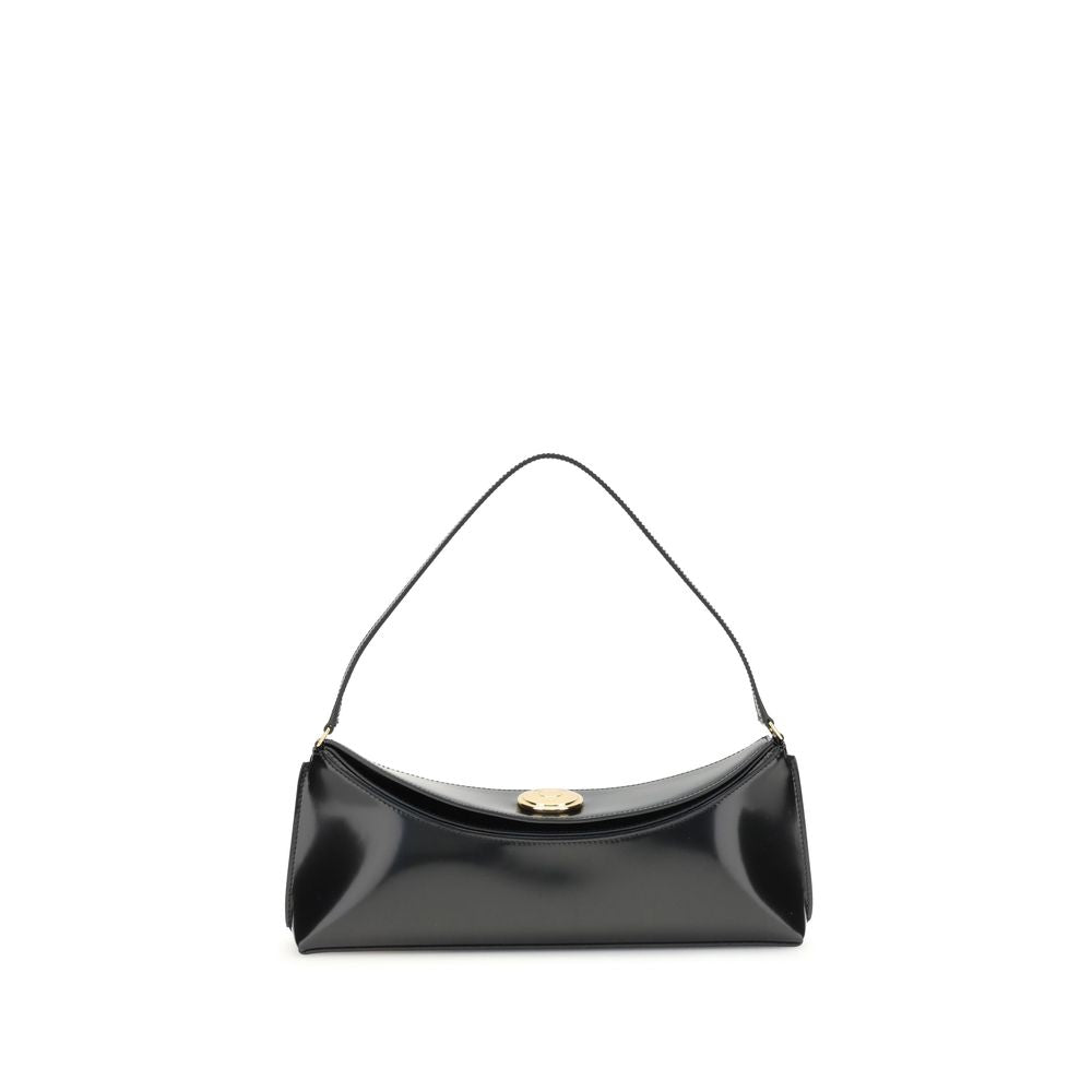 Sac d'épaule Jacquemus Ovalo noir