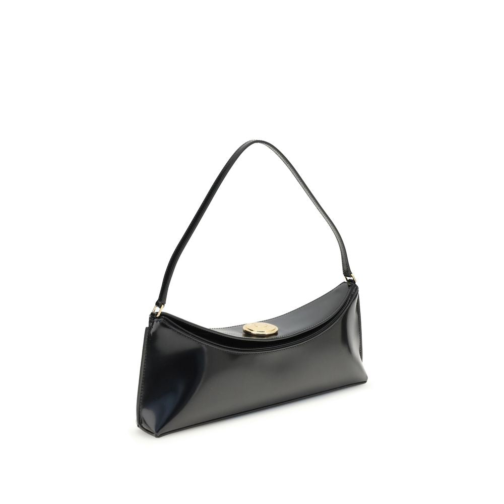 Sac d'épaule Jacquemus Ovalo noir