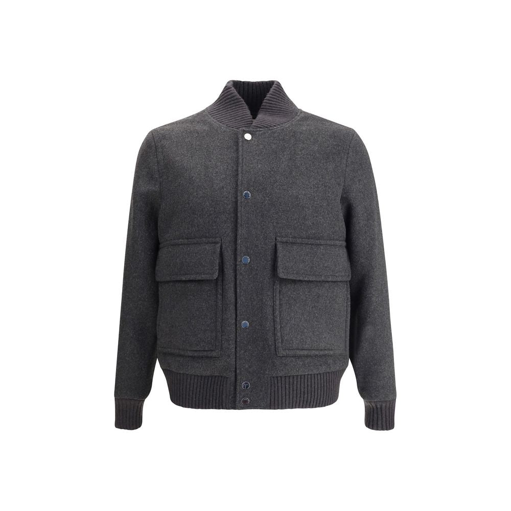 Veste Woolrich bomber grise