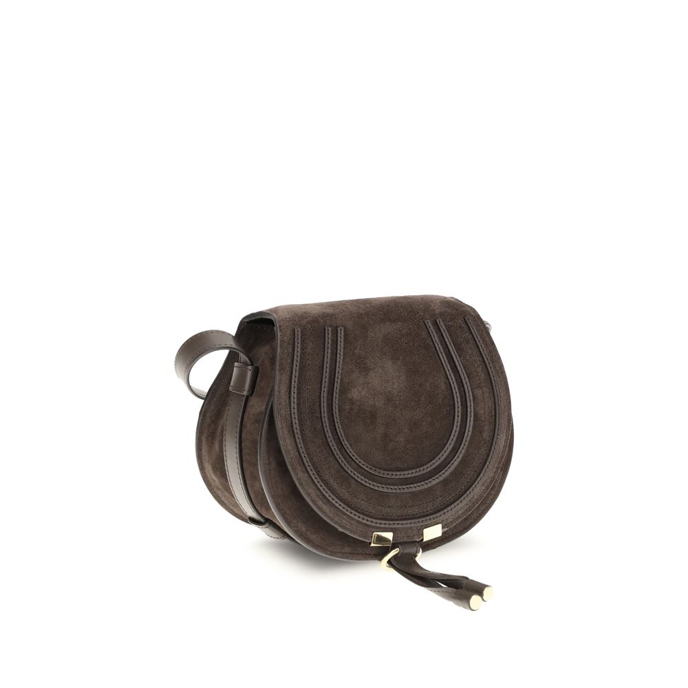 Sac à bandoulière Chloé Marcie beige