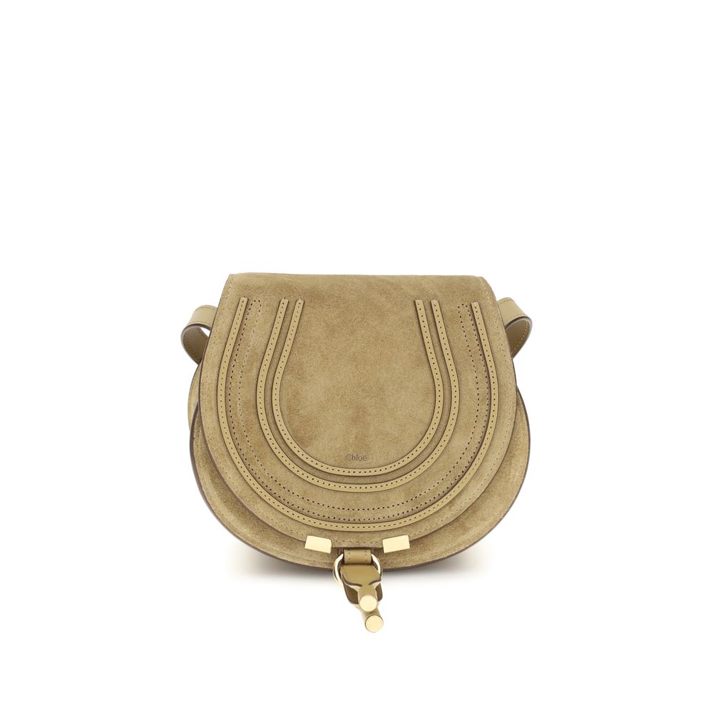 Sac à épaule Chloé Marcie beige